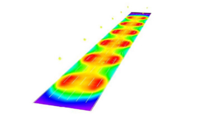 Dialux Simulation B